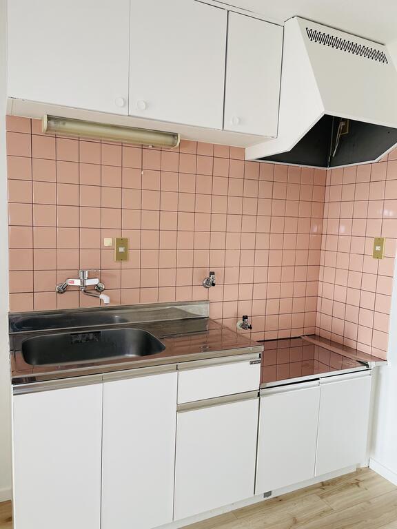 女性専用賃貸 ホープマンションのキッチン写真