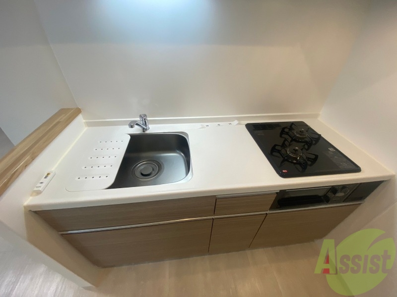 キッチン　キッチンはスペースも広々していて使いやすそうですよ！