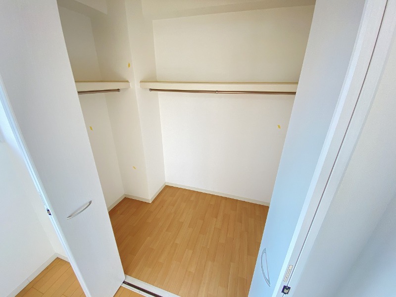 収納　ウォークインクローゼット！