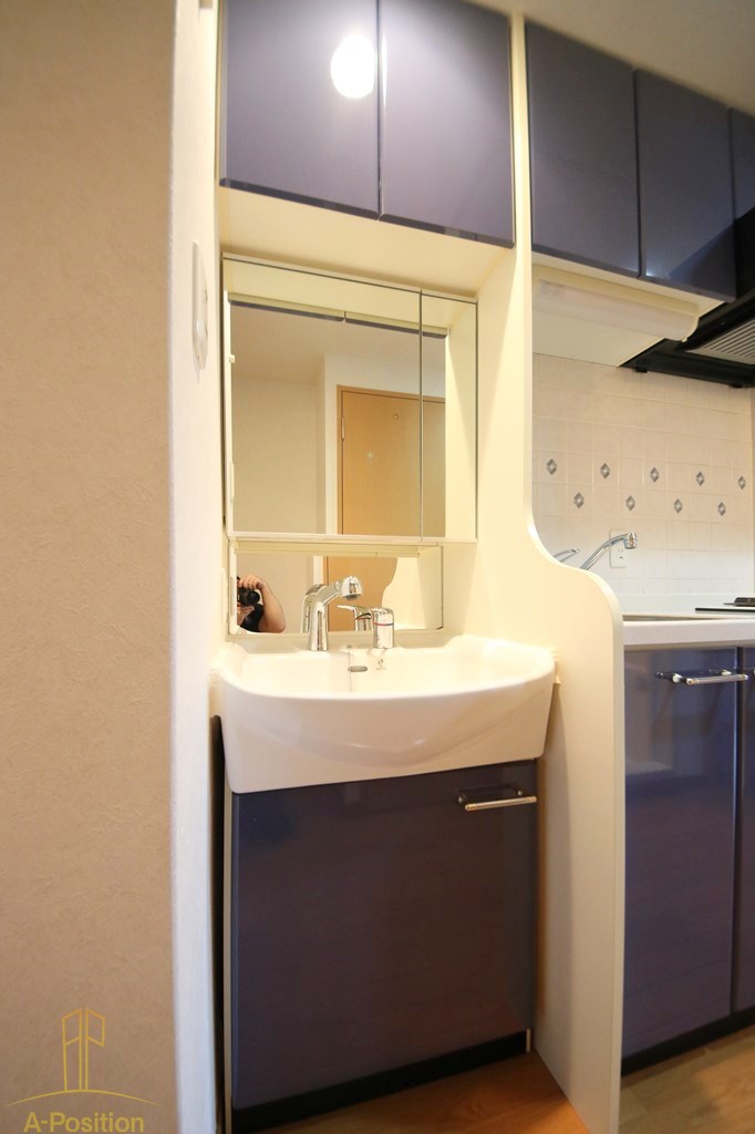 洗面設備　プレサンス大手前パークサイドII