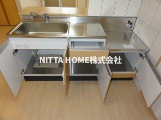 キッチン　キッチン収納たっぷりついています☆彡