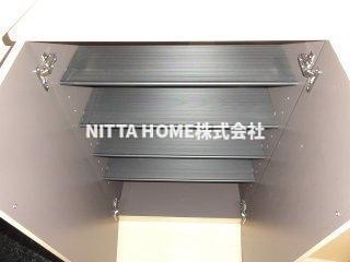 収納　シューズボックス付いてます(^^♪