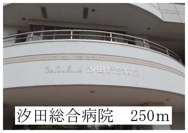 病院　汐田総合病院（病院）まで250m