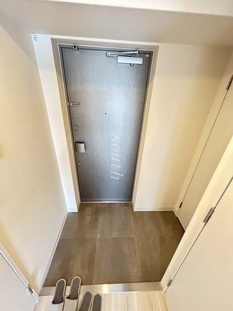 玄関　シューズＢＯＸ付きの玄関