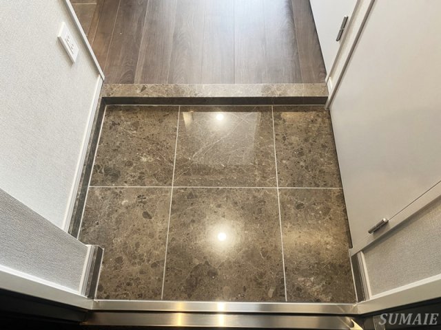 玄関　落ち着いた玄関です