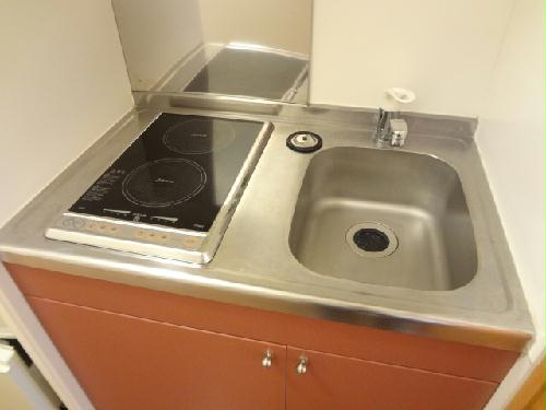 キッチン　電気コンロ2口