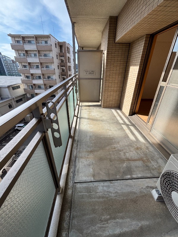バルコニー　６０３号室　写真