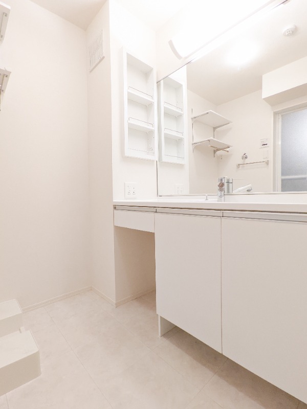 洗面設備　図面と現状に相違がある場合には現状を優先