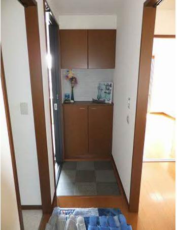 玄関　毎日通る玄関はこちらです