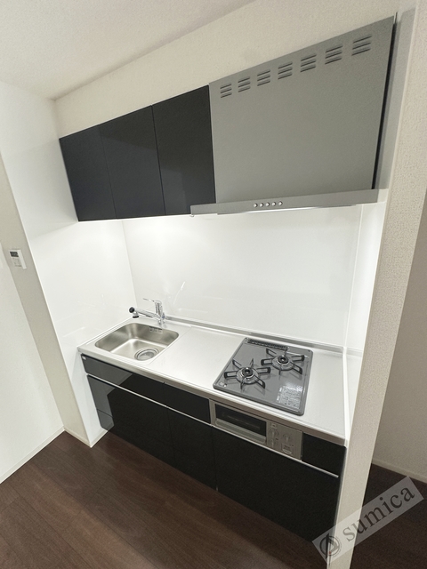 キッチン　２口システムキッチン・お料理もグレードアップ♪♪