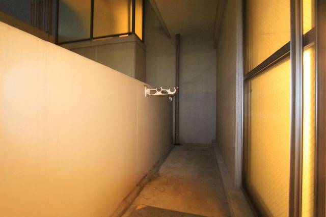 バルコニー　広く使えるバルコニー