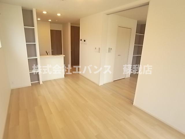 居室・リビング　2025年完成したA棟の写真になります。