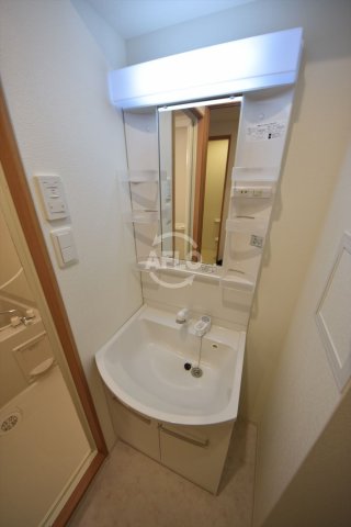 洗面設備　サンライフ北田辺　独立洗面台