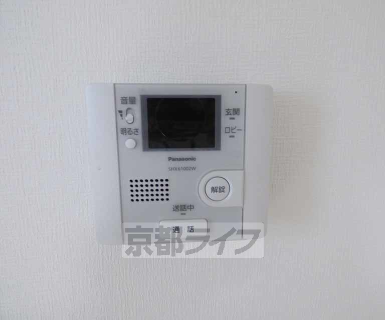 セキュリティ　顔が見えて安心です。