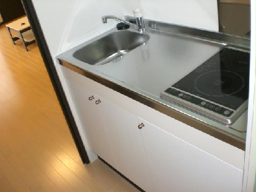 キッチン　2口電気コンロ