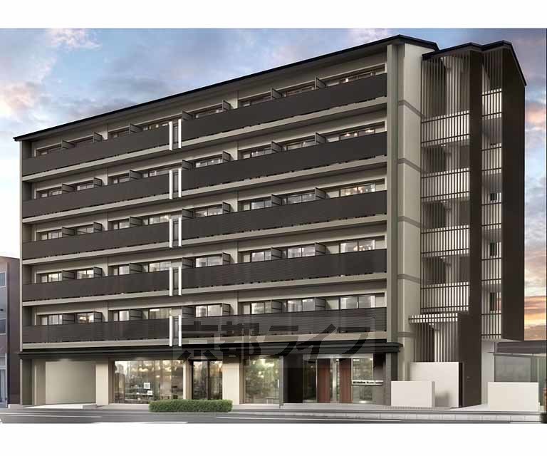 建物外観　予想図、ＣＧによる完成イメージパースです