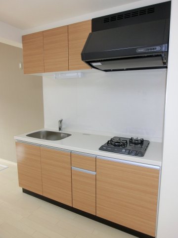 キッチン　システムキッチン　２口ガスコンロ