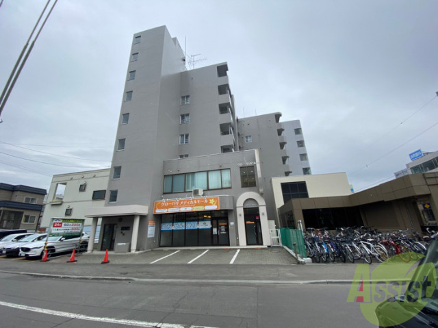 建物外観　札幌市東区北二十四条東「グローバリビル・フラリッシュ３」