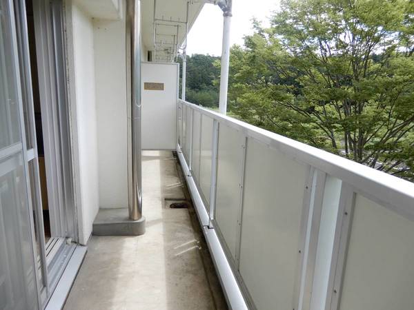 バルコニー　ビレッジハウスの同一物件・同一タイプの間取りの写真です