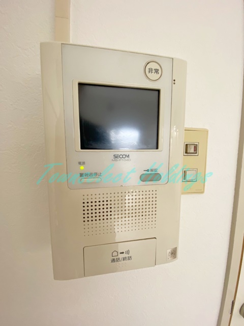 セキュリティ　テレビインターホン付き♪
