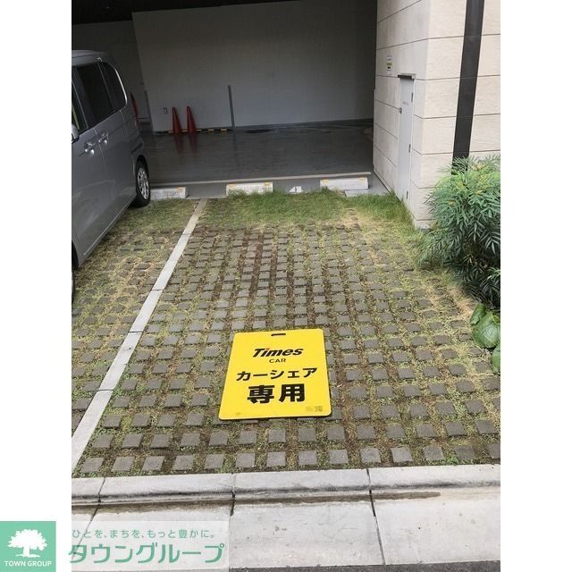 駐車場　カーシェア設置