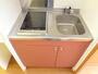 キッチン　安心安全の電気コンロ　2口