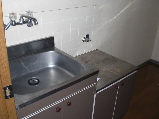 キッチン　★２口ガスコンロ設置可★