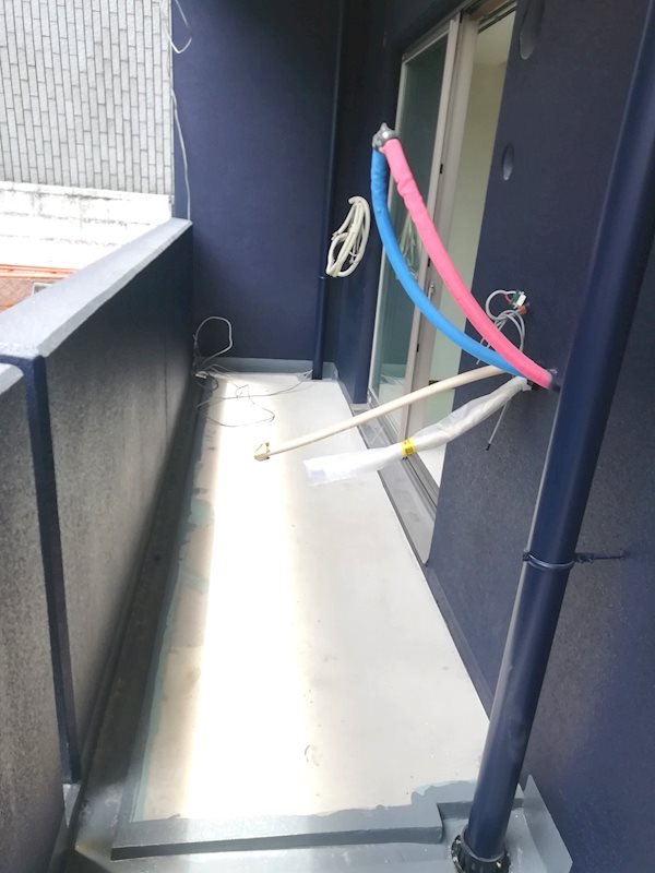 バルコニー　※写真は別部屋の物になります。
