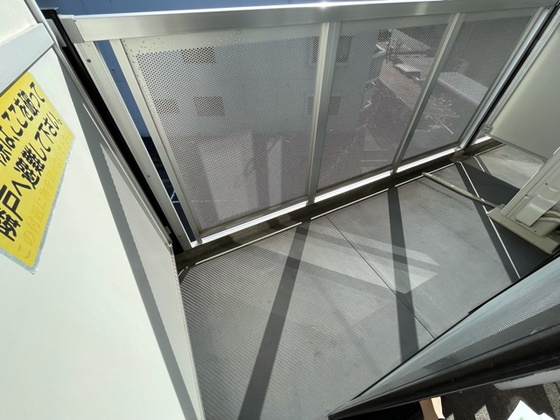 バルコニー　※別号室の写真です