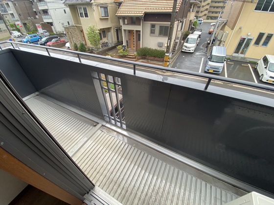 バルコニー　※別部屋の写真です