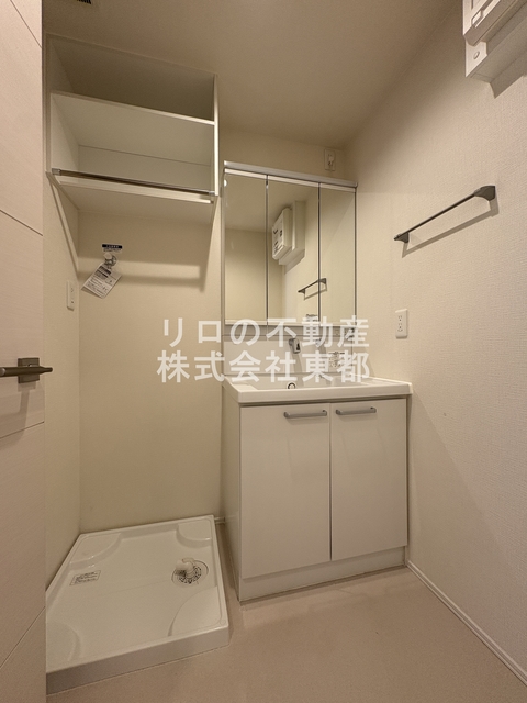 洗面設備　嬉しい洗面台は独立タイプ！
