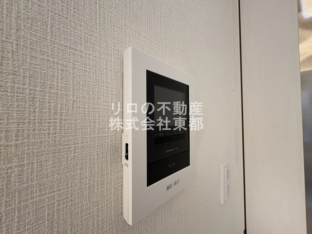 セキュリティ　訪問者が一目で分かるＴＶモニタ付インターホンです！
