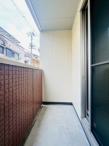 バルコニー　同マンション別部屋　参考写真