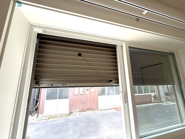 セキュリティ　シャッター雨戸で防犯面も安心★