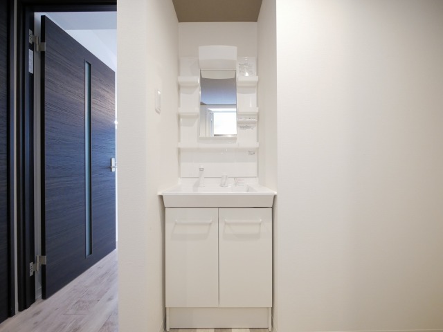 洗面設備　シャワードレッサー付きです♪