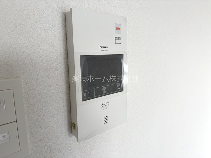 セキュリティ　モニターホンで安心♪