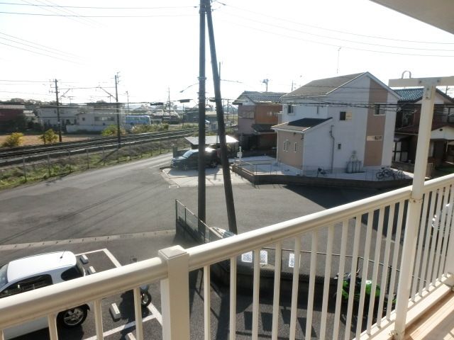 眺望　バルコニーからの景色です。