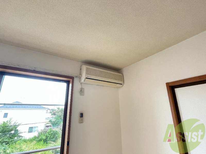 その他設備　エアコンが付いているので、夏冬共に毎日お過ごし出来ます。