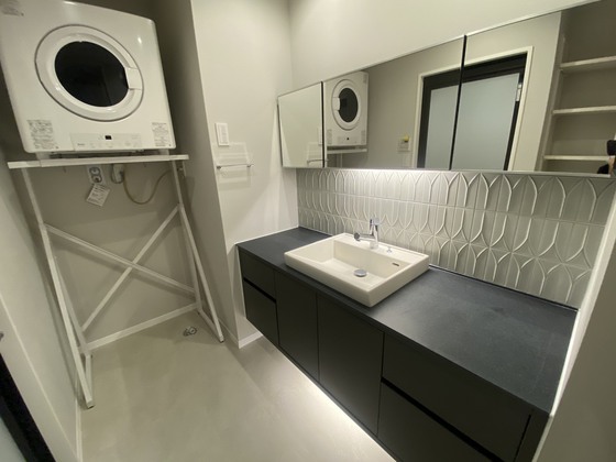 洗面設備　※別号室のお写真です