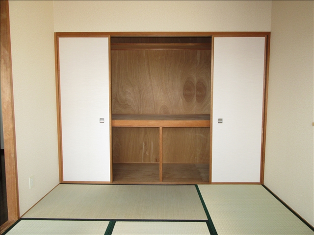 収納　たっぷりとした収納スペースです