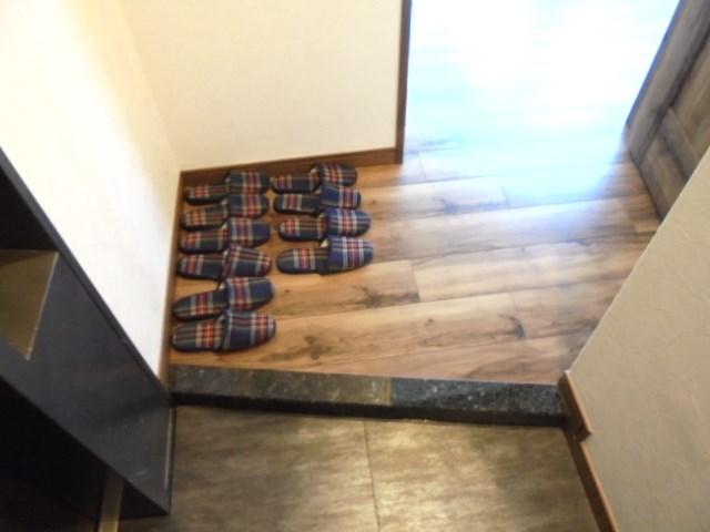 玄関　毎日通る玄関はこちらです