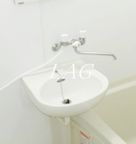 洗面設備　洗面台です。