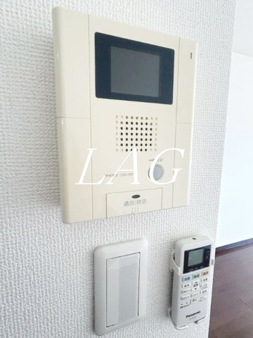 セキュリティ　モニター付きインターフォンです。