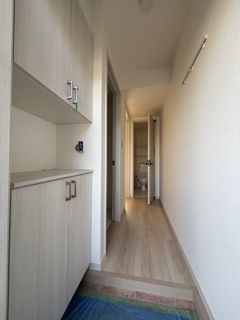 玄関　※建築中です