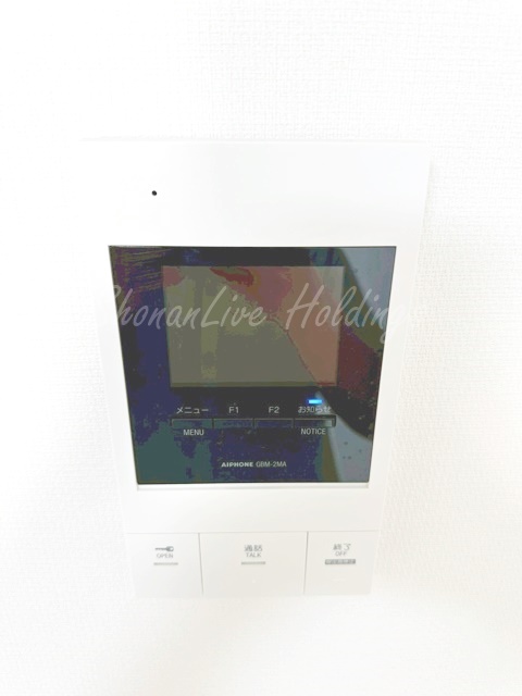 セキュリティ　モニター付きインターホン♪