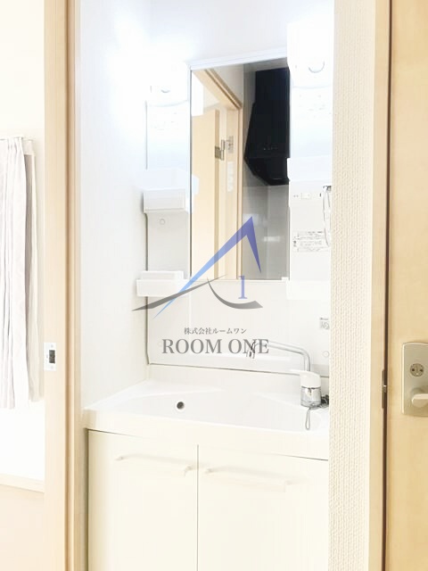 洗面設備　洗面台です。