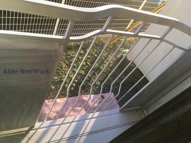 バルコニー　日当たりの良いバルコニーです。