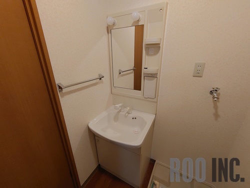 洗面設備　写真は反転のお部屋です