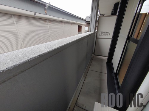 バルコニー　写真は反転のお部屋です