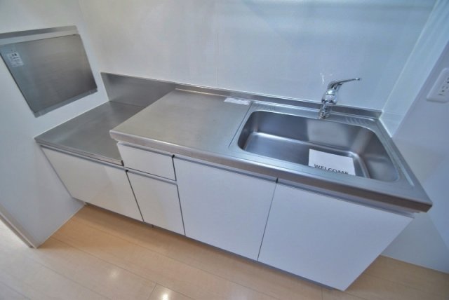 キッチン　２口ガスコンロ設置可